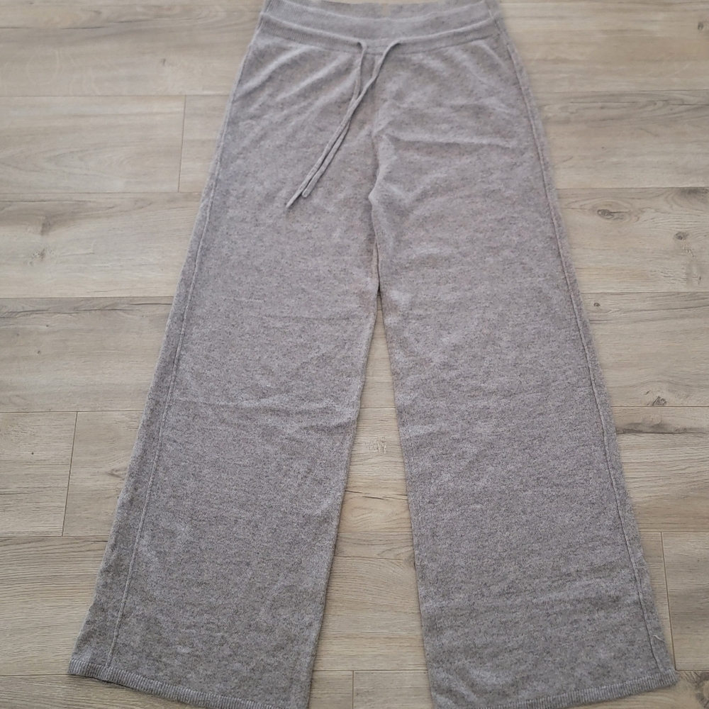Le ORE Palermo Cashmere Wide Leg Pant Grey sz Small - Picture 4 of 7
